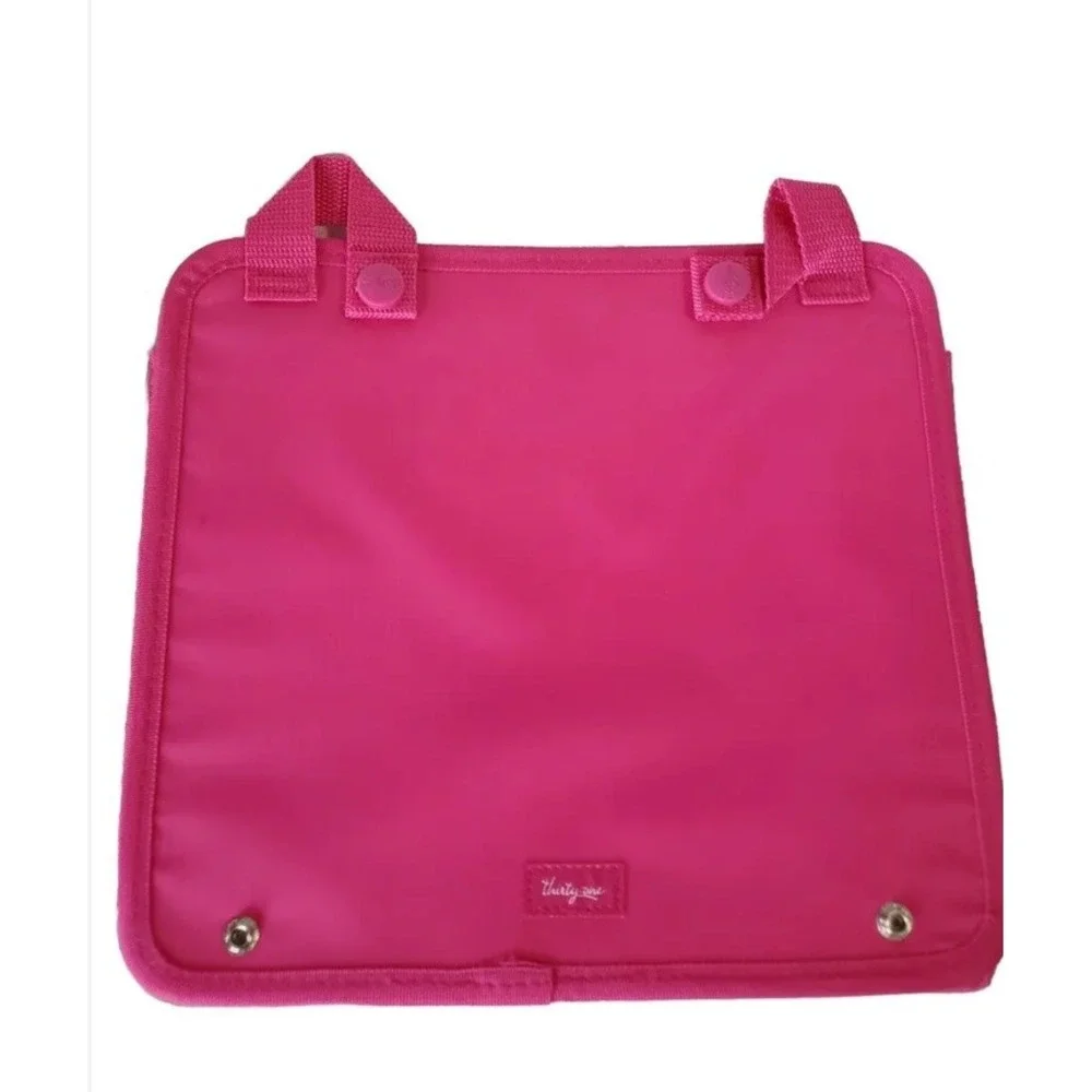 Thirty-One Oh-Snap Pocket Pink Pochette Cross Pop 122A One Piece Snaps New‎